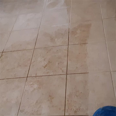 tile and grout cleaning example